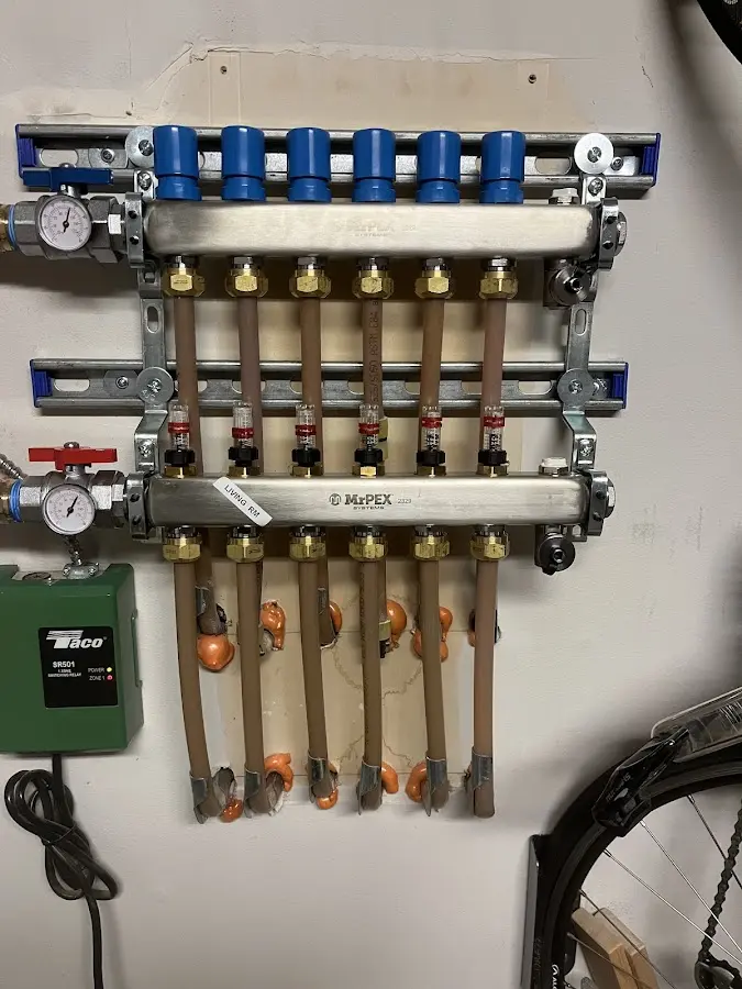 Plumber performing Leak Detection at a residential property in Madras